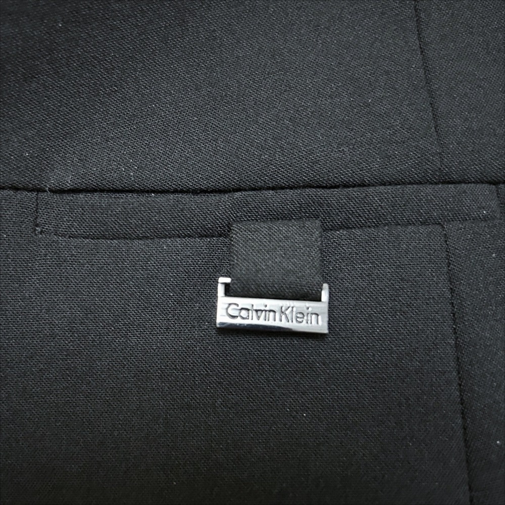 Calvin Klein Pencil Skirt 2P 2 Petite XS Black Career Workwear Office Straight - Picture 4 of 7